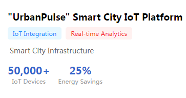 Smart City IoT Management Platform
